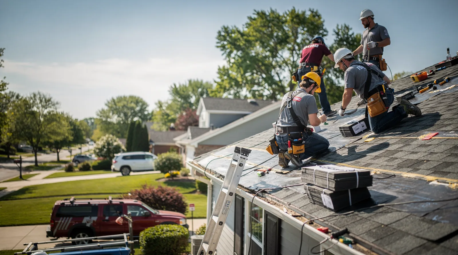 Roof Repair in Geneseo, IL around you
